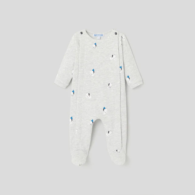 Baby boy fleece pyjamas