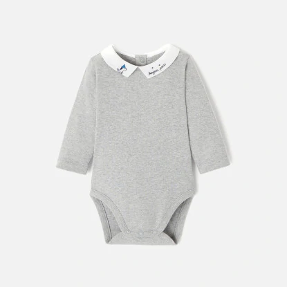 Baby boy cotton bodysuit