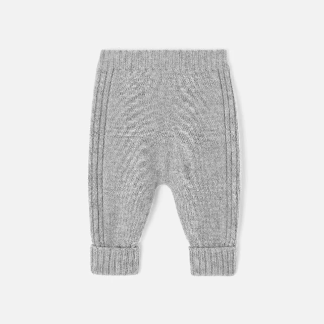 Baby boy cashmere trousers