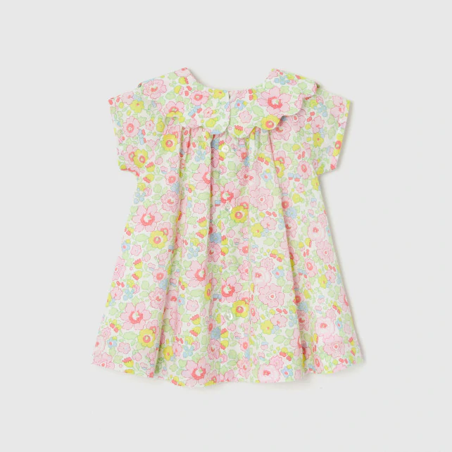 Baby girl Liberty fabric dress