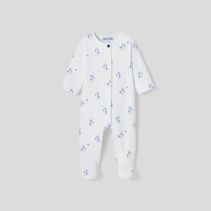 Baby boy fleece pyjamas