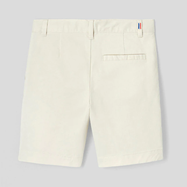 Boy twill bermuda shorts