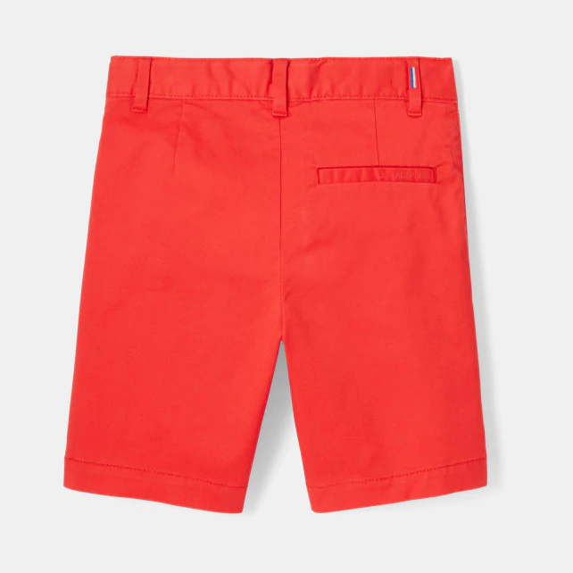 Boy twill bermuda shorts