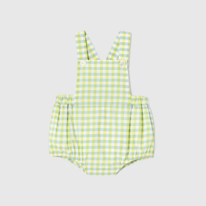 Baby boy gingham bloomer