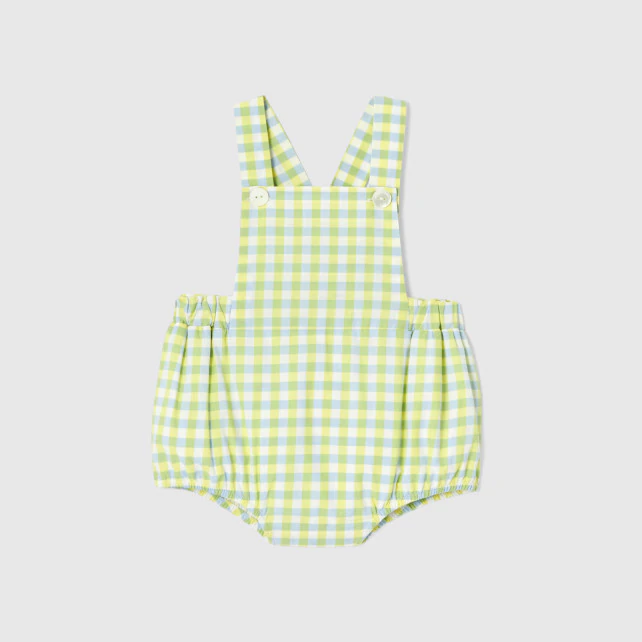 Baby boy gingham bloomer