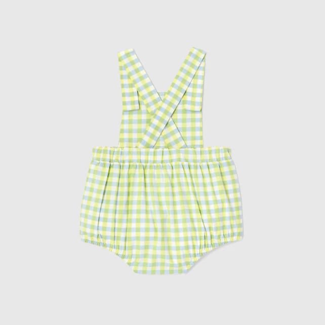 Baby boy gingham bloomer