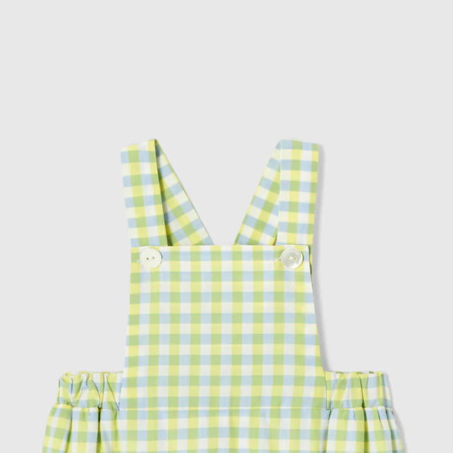 Baby boy gingham bloomer