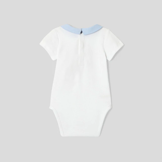 Baby boy short sleeve bodysuit