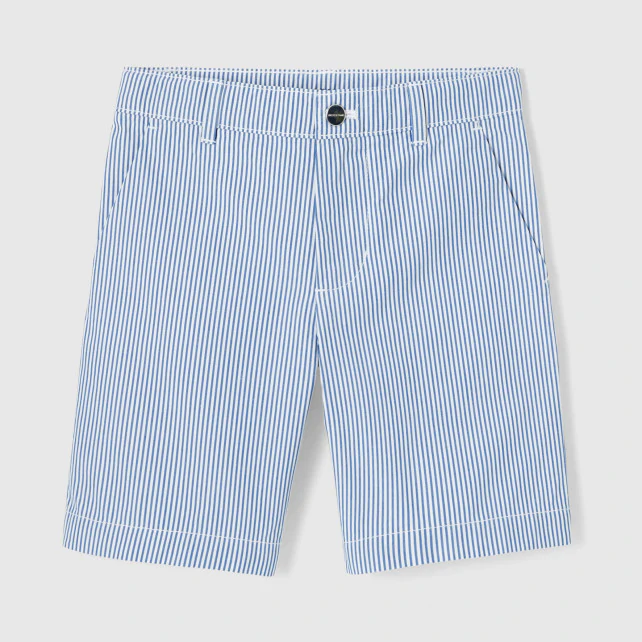 Boy striped bermuda shorts