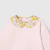 Baby girl sweatshirt with Liberty collar