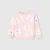 Baby girl intarsia flower jumper