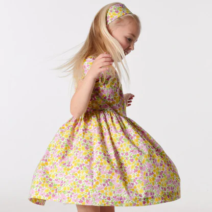 Girl Liberty fabric dress