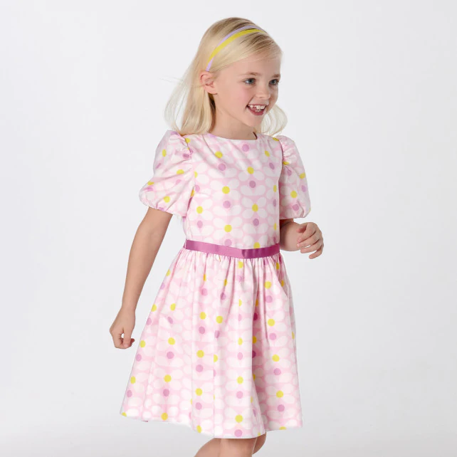 Girl poplin dress