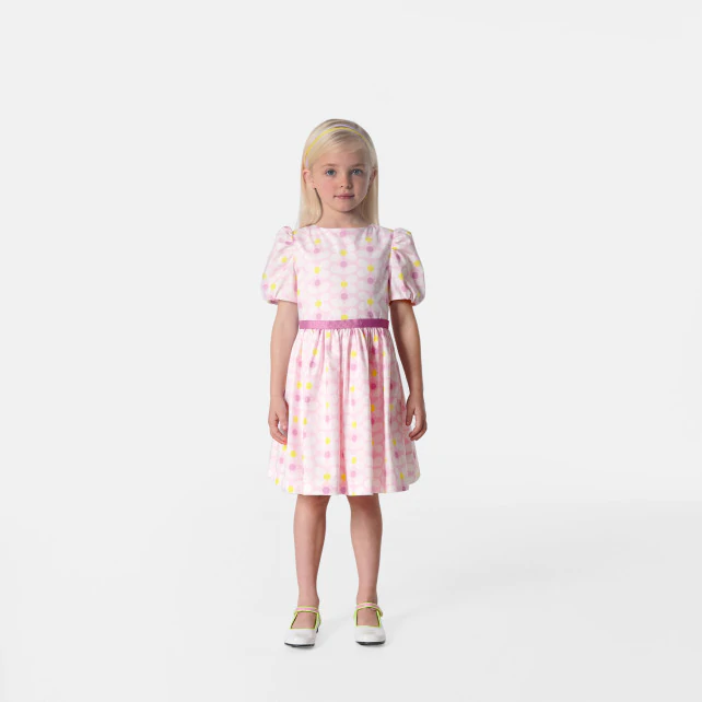 Girl poplin dress