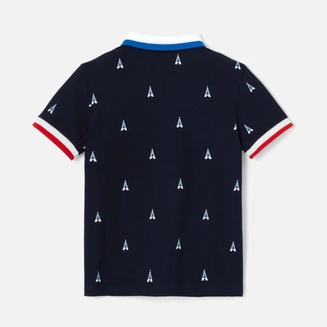 Boy short-sleeve polo shirt