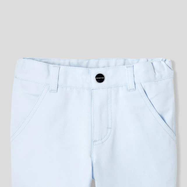 Baby boy trousers in twill