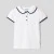 Girl Peter Pan collar polo shirt