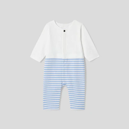 Baby boy onesie 2 in 1 effect