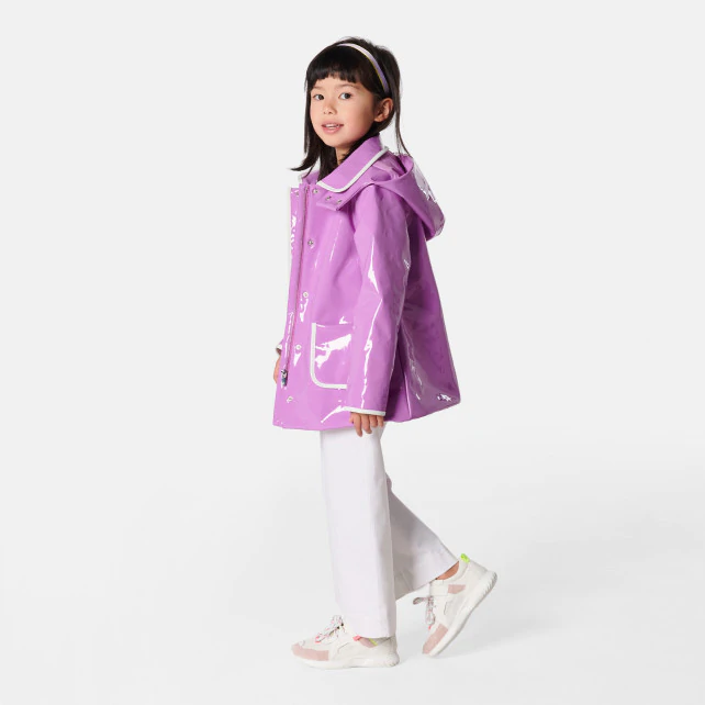 Girl raincoat