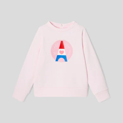 Girl fleece sweatshirt