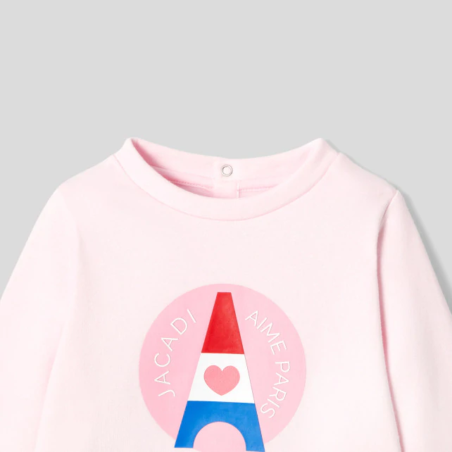 Girl fleece sweatshirt