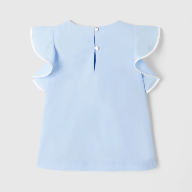 Girl poplin blouse