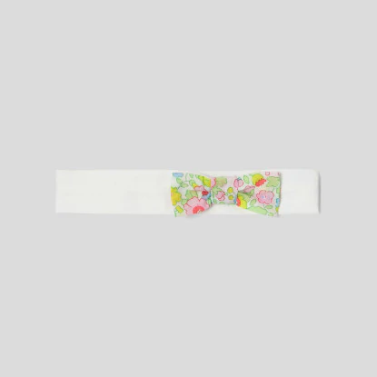 Baby girl Liberty fabric bow headband