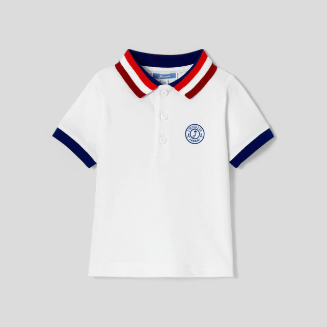 Baby boy short sleeve polo shirt