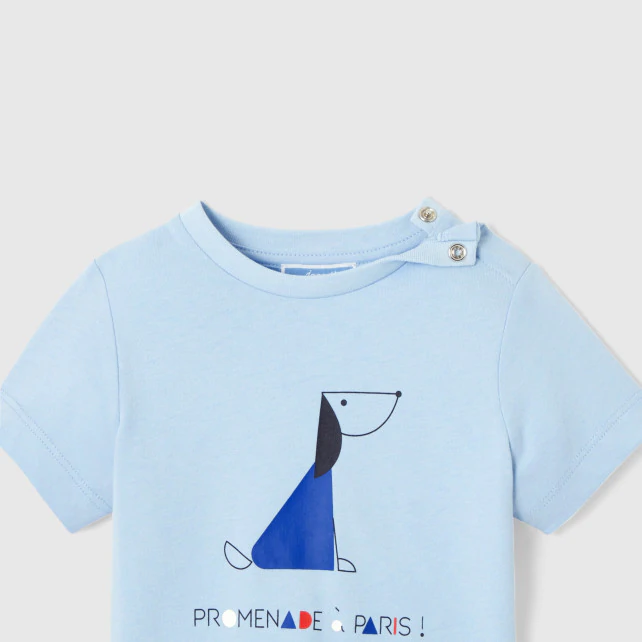 Baby boy short sleeve t-shirt