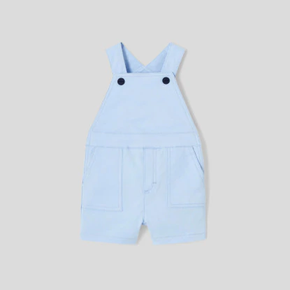 Baby boy short dungarees