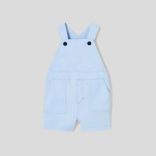 Baby boy short dungarees