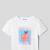 Girl apple pattern t-shirt