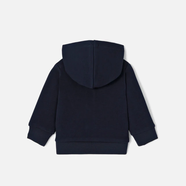 Baby boy zip-up sweatshirt