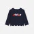 Baby girl fleece sweatshirt