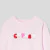 Baby girl fleece sweatshirt