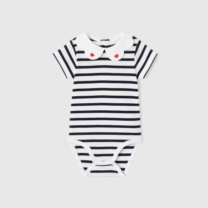 Baby girl short sleeve bodysuit