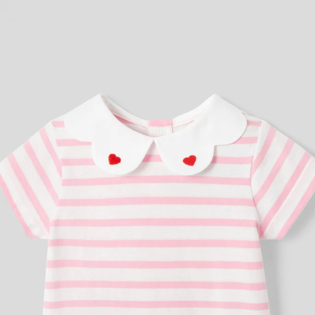 Baby girl striped t-shirt