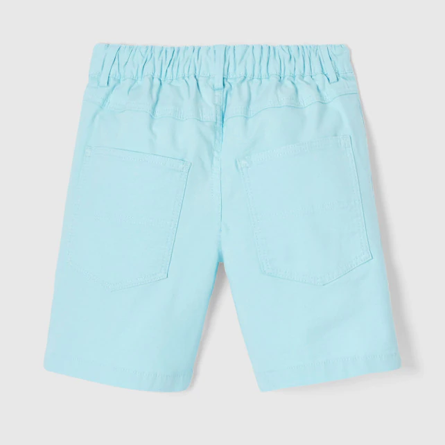 Boy twill bermuda shorts