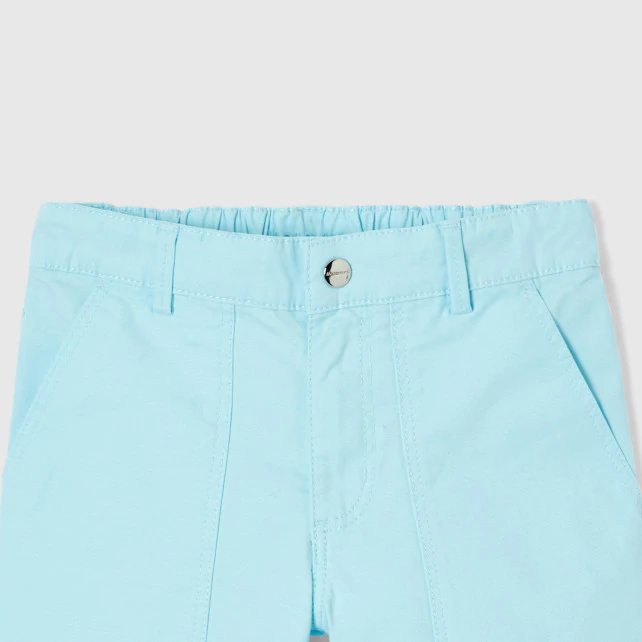 Boy twill bermuda shorts