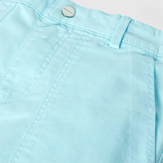 Boy twill bermuda shorts