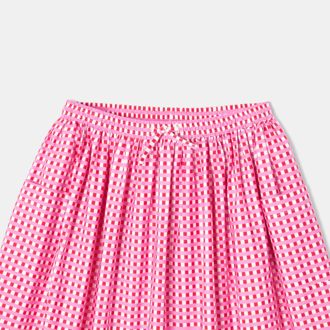 Girl gingham skirt