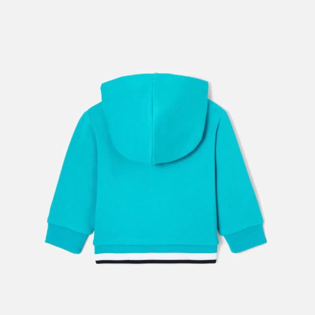 Baby boy zip-up sweatshirt