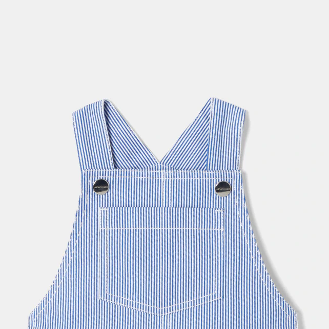 Baby boy stripped dungarees