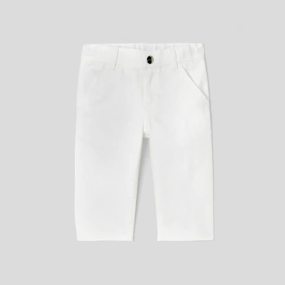 Baby boy trousers in twill