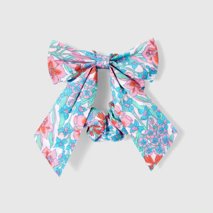 Girl Liberty fabric scrunchie