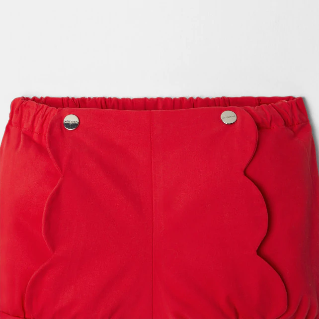 Baby girl twill shorts