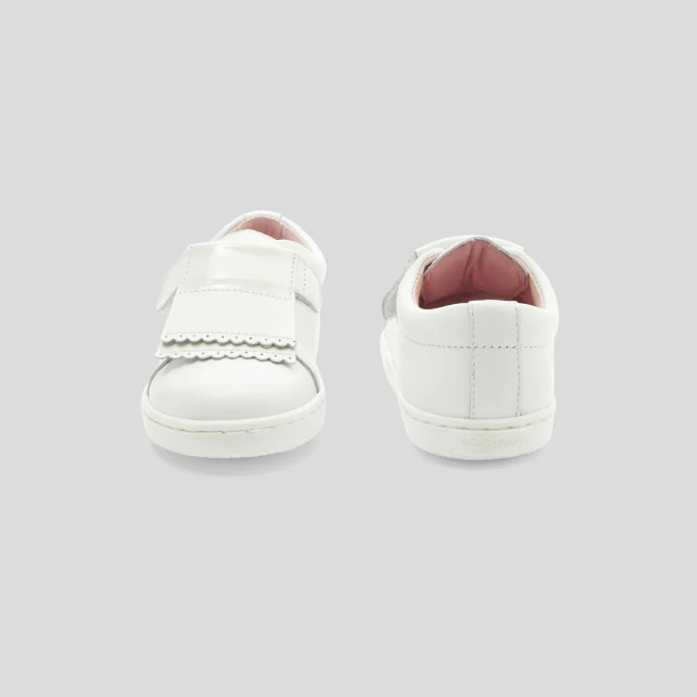 Baby girl low top trainers