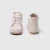 Baby girl leather booties