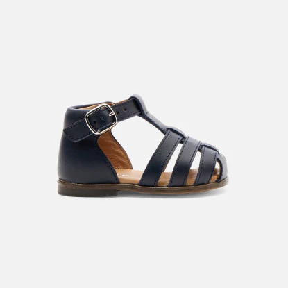 Baby boy leather sandals