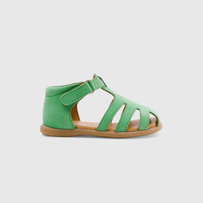 Baby boy sandals in nubuck